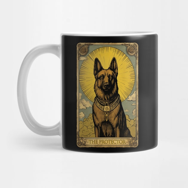 Tarot Card German Shepherd Dog by RichieDuprey